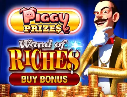 Piggy Prizes: Wand of Riches Buy Bonus